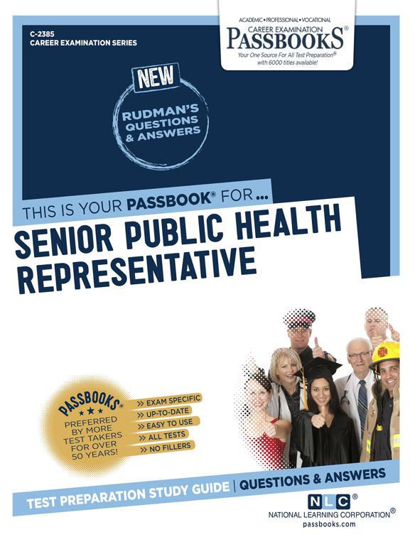 Senior Public Health Representative, Career Examination Series