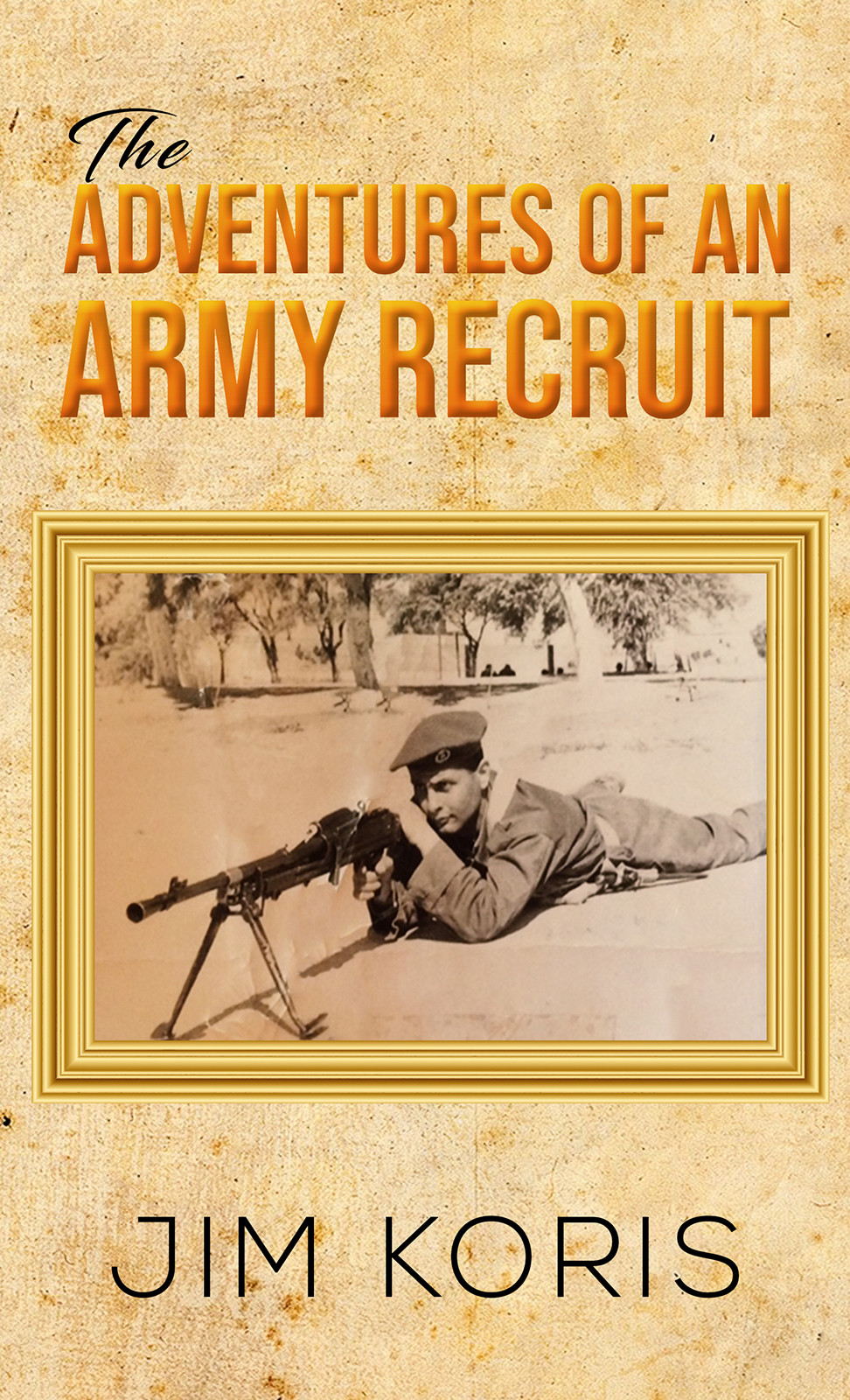 This image is the cover for the book The Adventures of an Army Recruit