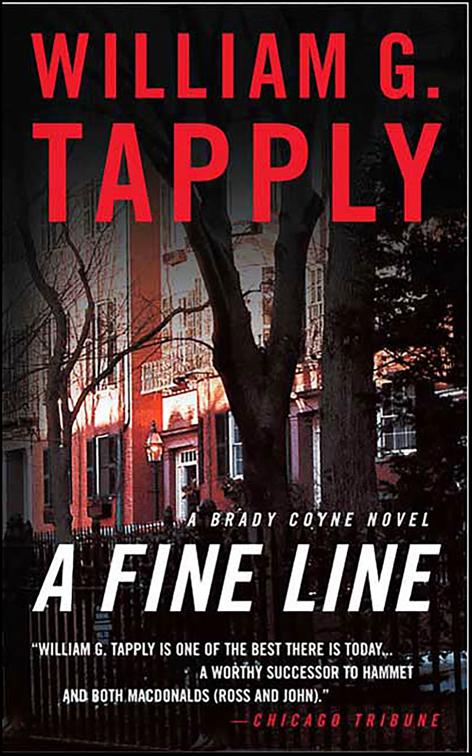 Fine Line, The Brady Coyne Mysteries