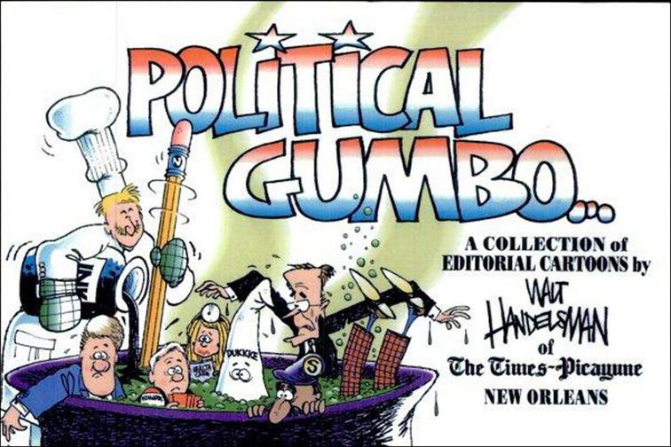 Political Gumbo, Editorial Cartoonist