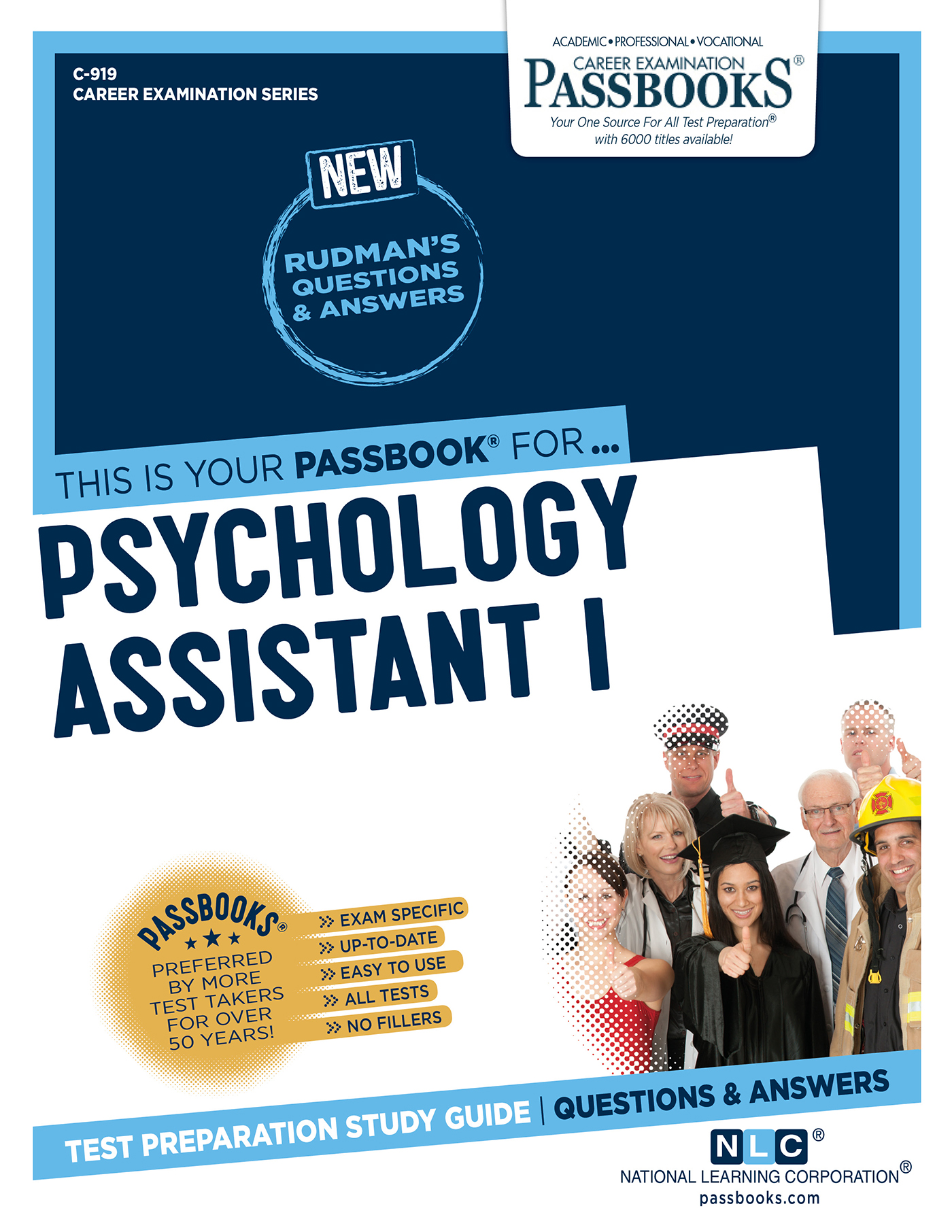 Psychology Assistant I, Career Examination Series