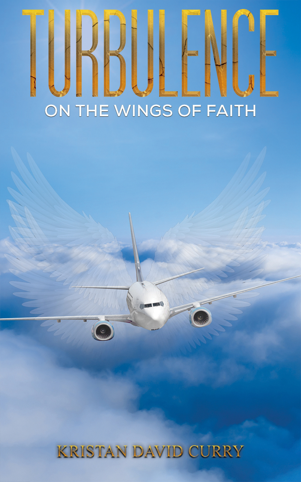 This image is the cover for the book Turbulence on the Wings of Faith