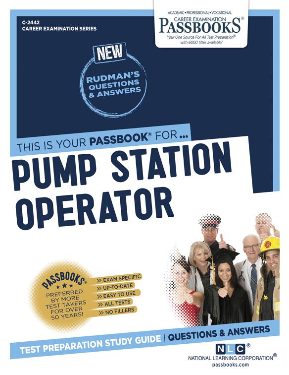 Pump Station Operator, Career Examination Series