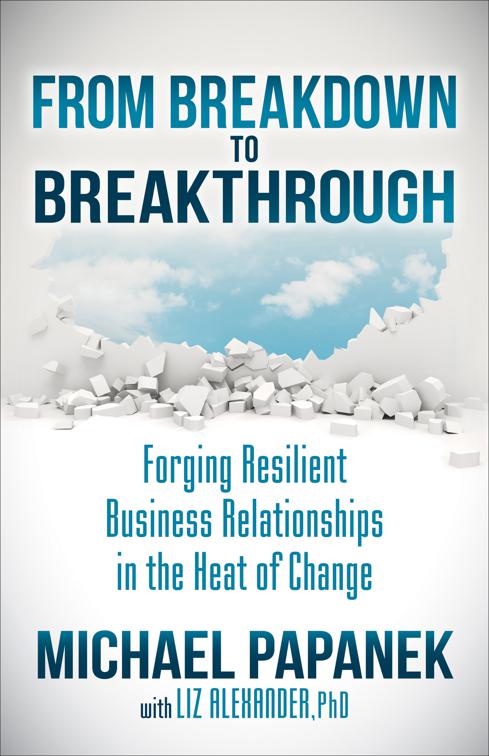 This image is the cover for the book From Breakdown to Breakthrough
