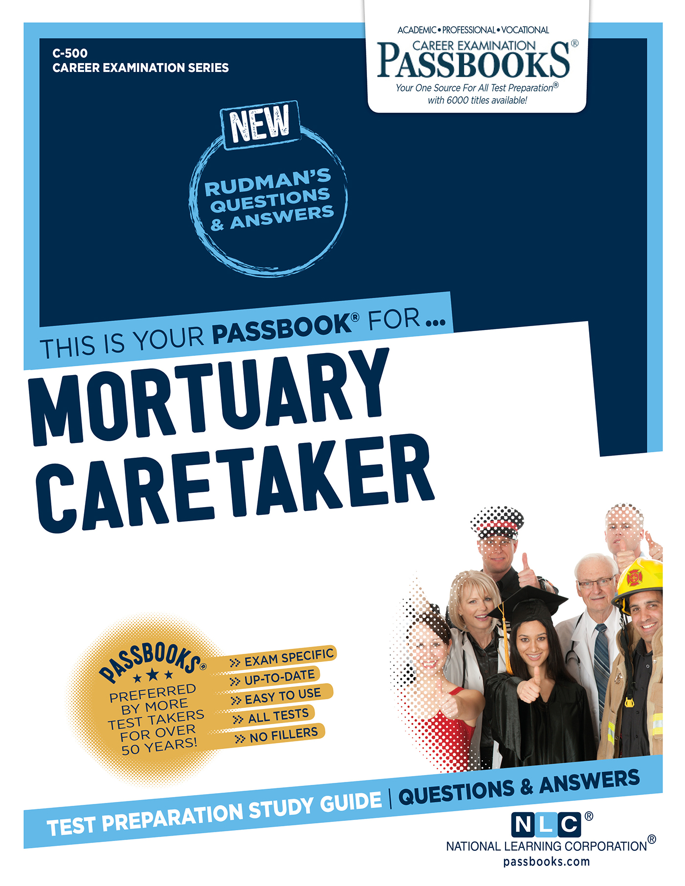 Mortuary Caretaker, Career Examination Series
