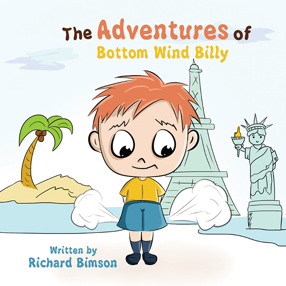 This image is the cover for the book The Adventures of Bottom Wind Billy