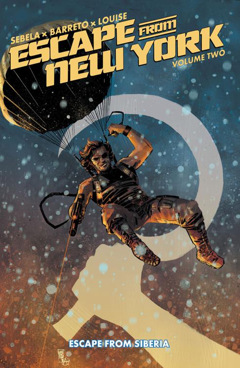 This image is the cover for the book Escape from New York Vol. 2, Escape from New York