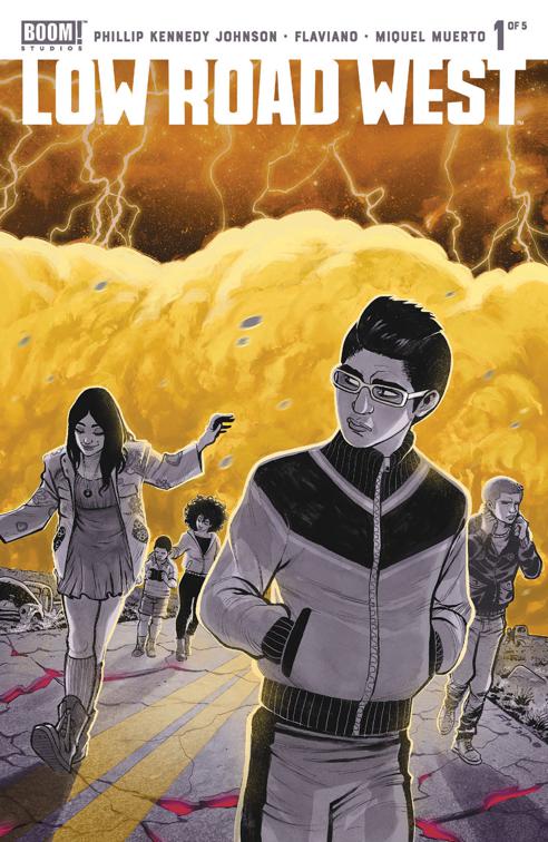 This image is the cover for the book Low Road West #1, Low Road West