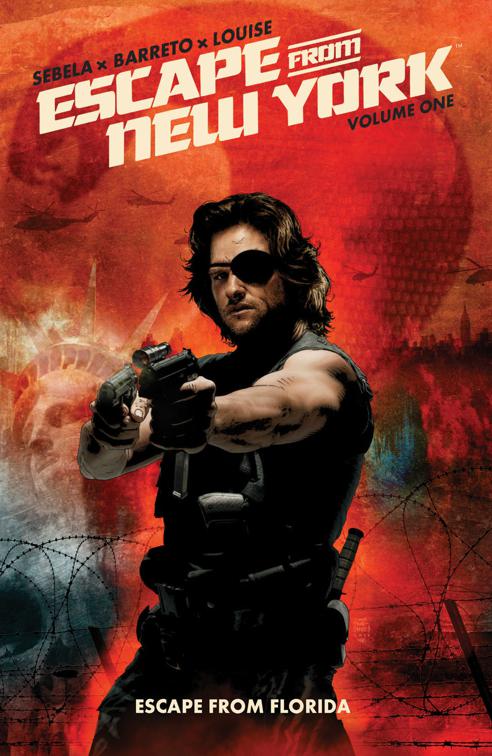This image is the cover for the book Escape from New York Vol. 1, Escape from New York