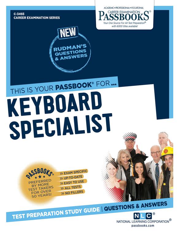 Keyboard Specialist, Career Examination Series