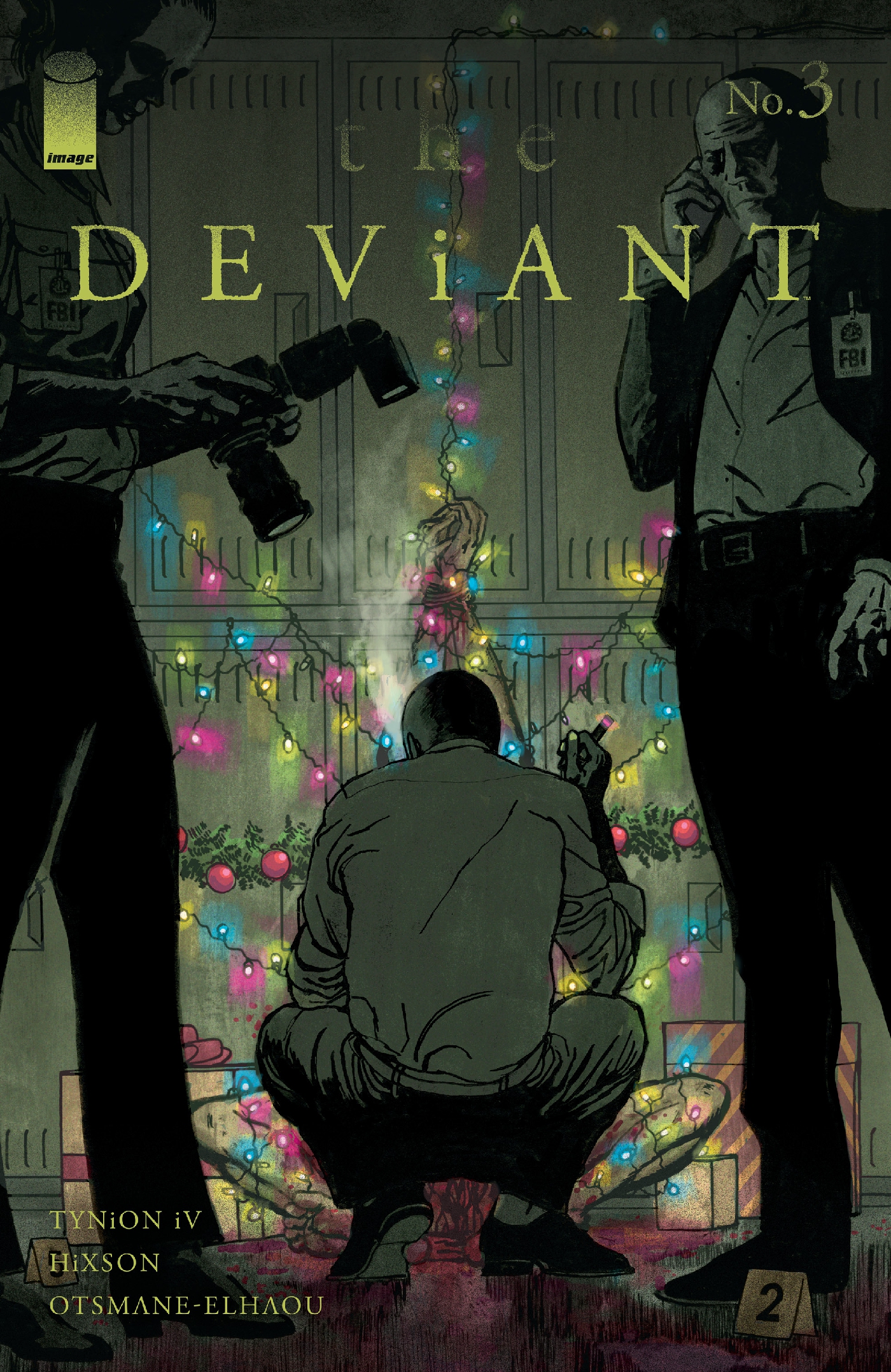 This image is the cover for the book The Deviant #3, The Deviant