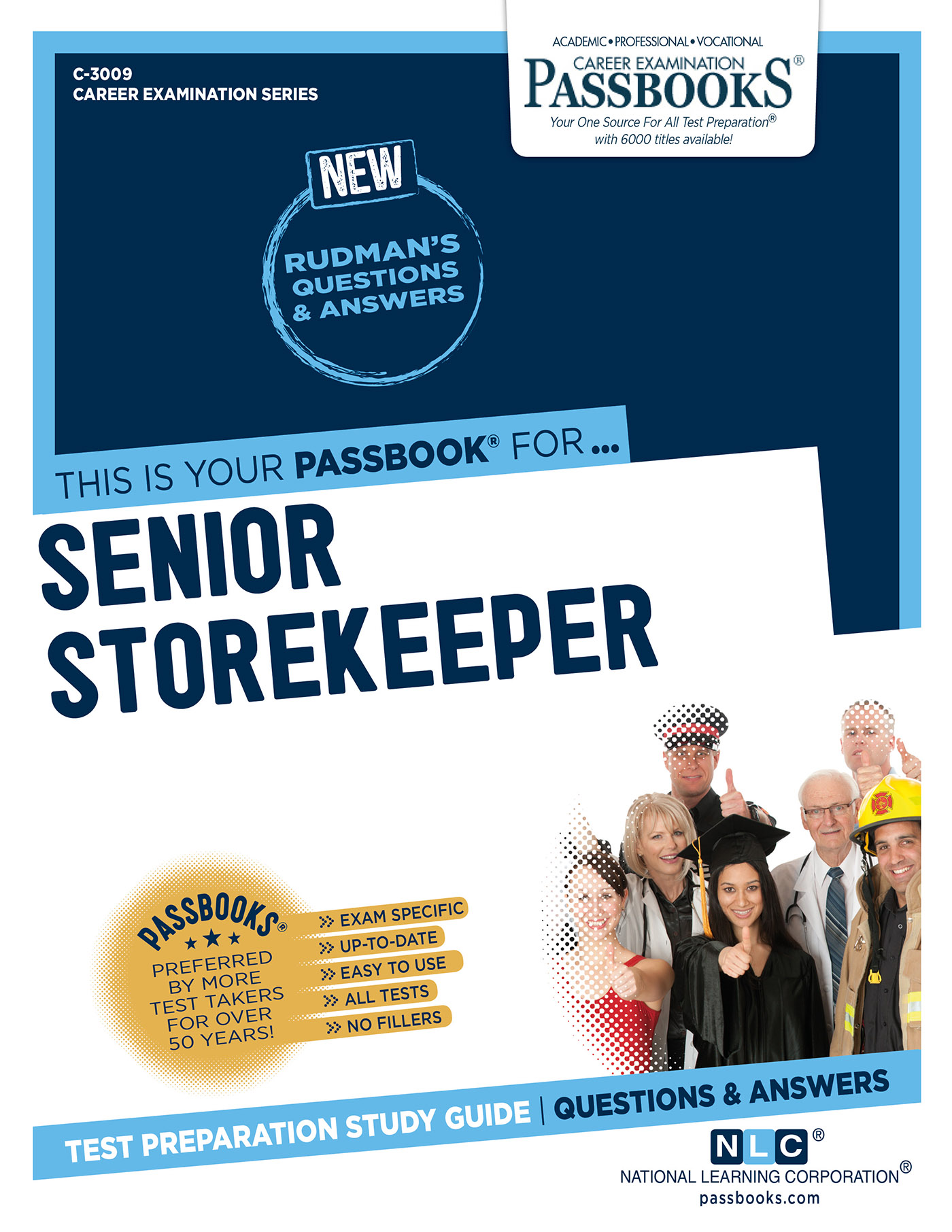 Senior Storekeeper, Career Examination Series