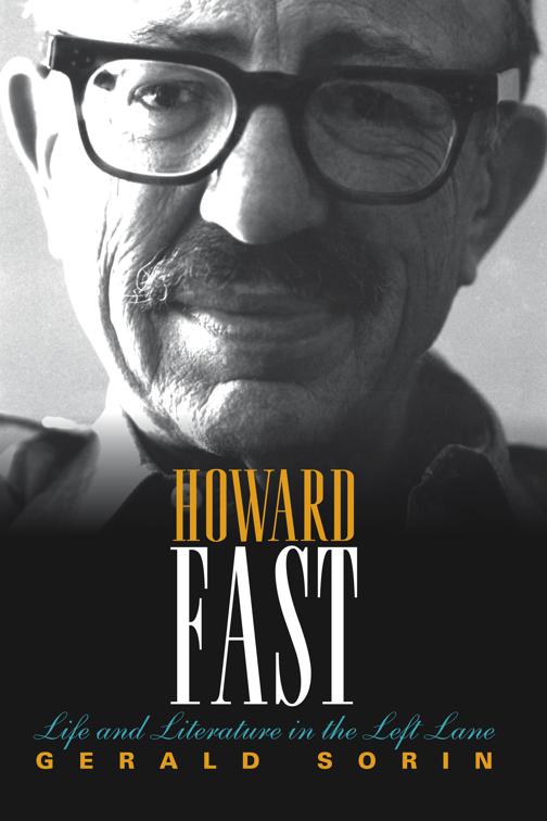 Howard Fast, The Modern Jewish Experience