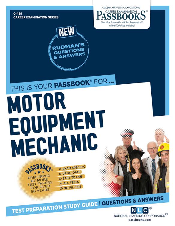 Motor Equipment Mechanic, Career Examination Series