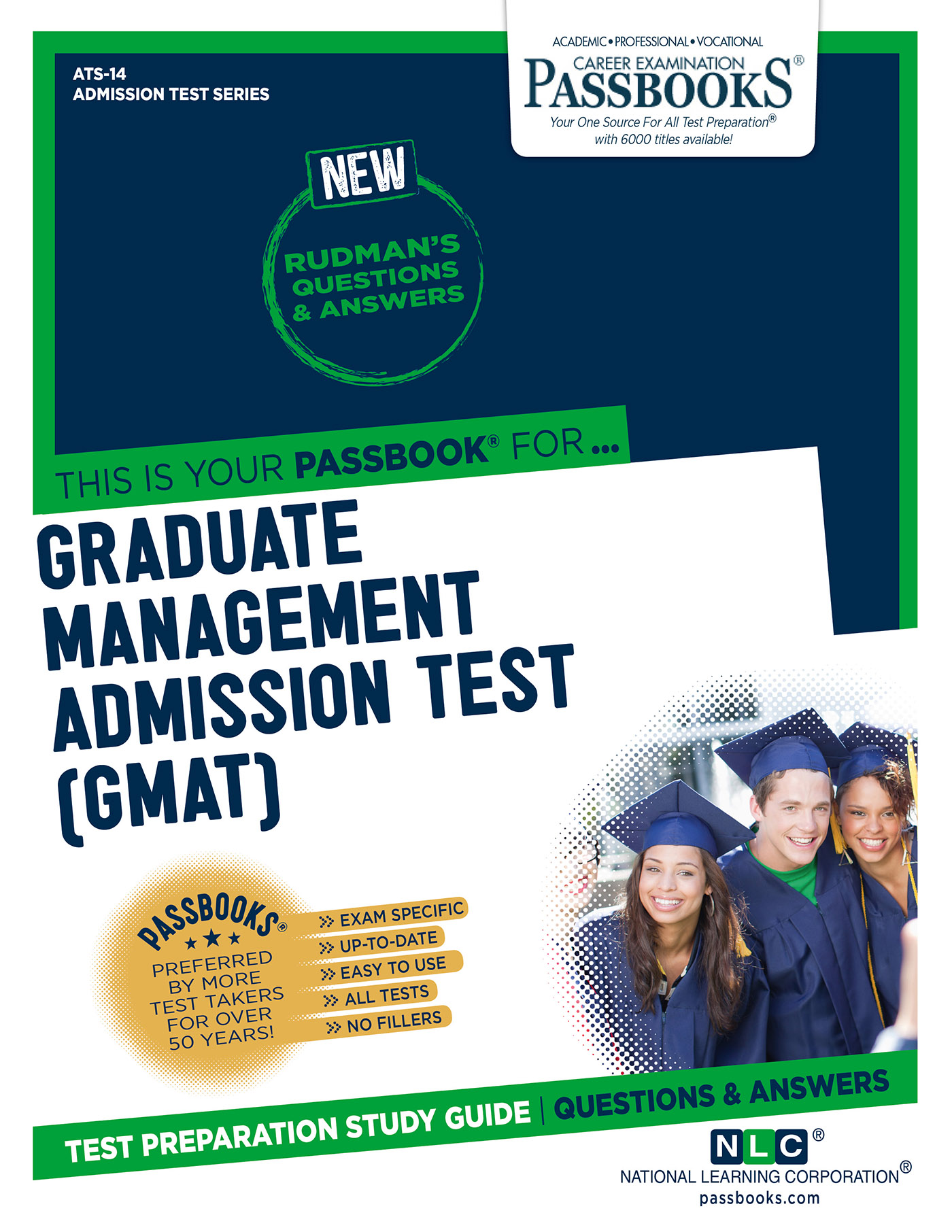 This image is the cover for the book GRADUATE MANAGEMENT ADMISSION TEST (GMAT), Admission Test Series