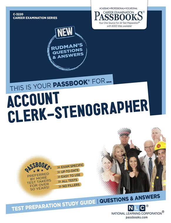 Account Clerk-Stenographer, Career Examination Series