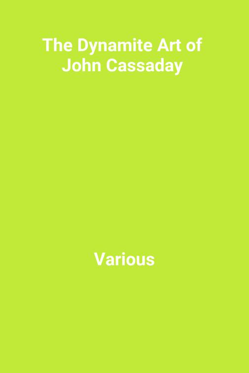 This image is the cover for the book The Dynamite Art of John Cassaday