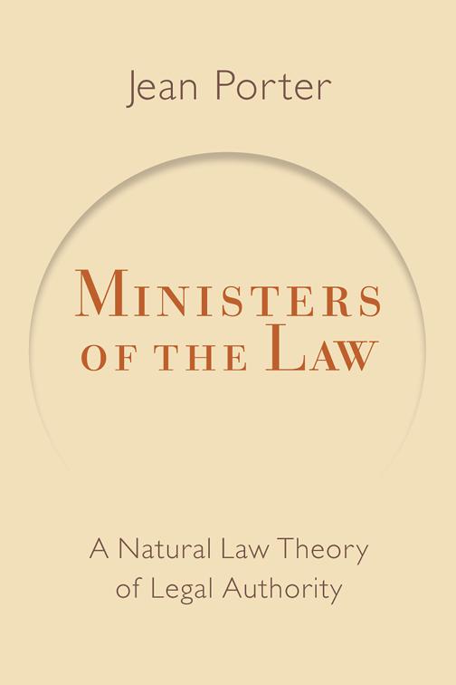 Ministers of the Law, Emory University Studies in Law and Religion (EUSLR)