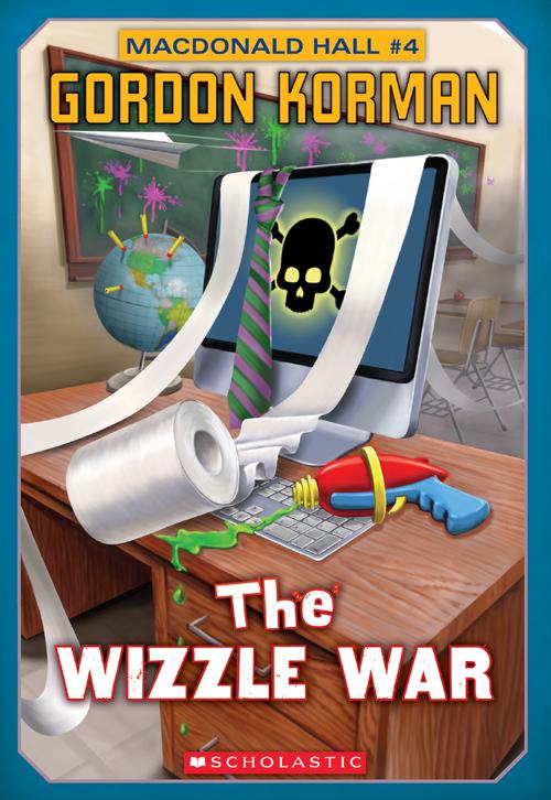 This image is the cover for the book Macdonald Hall #4: The Wizzle War