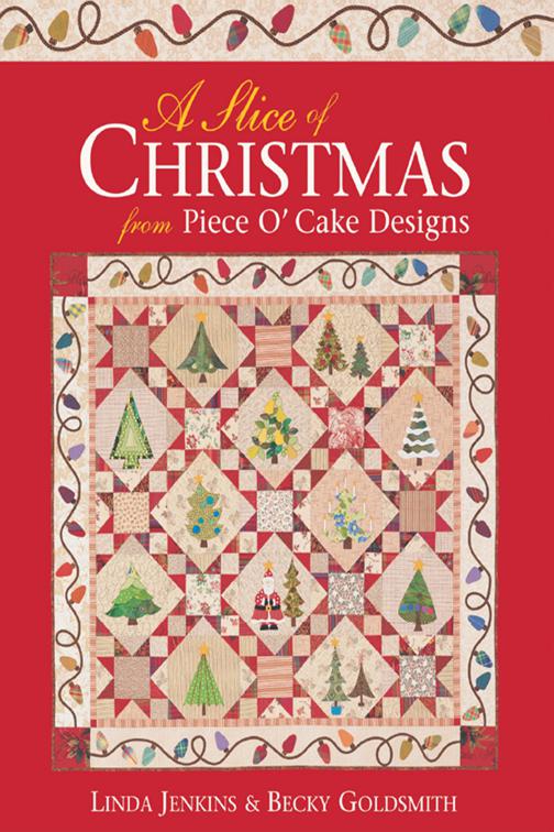 Slice of Christmas from Piece O&#x27; Cake Designs