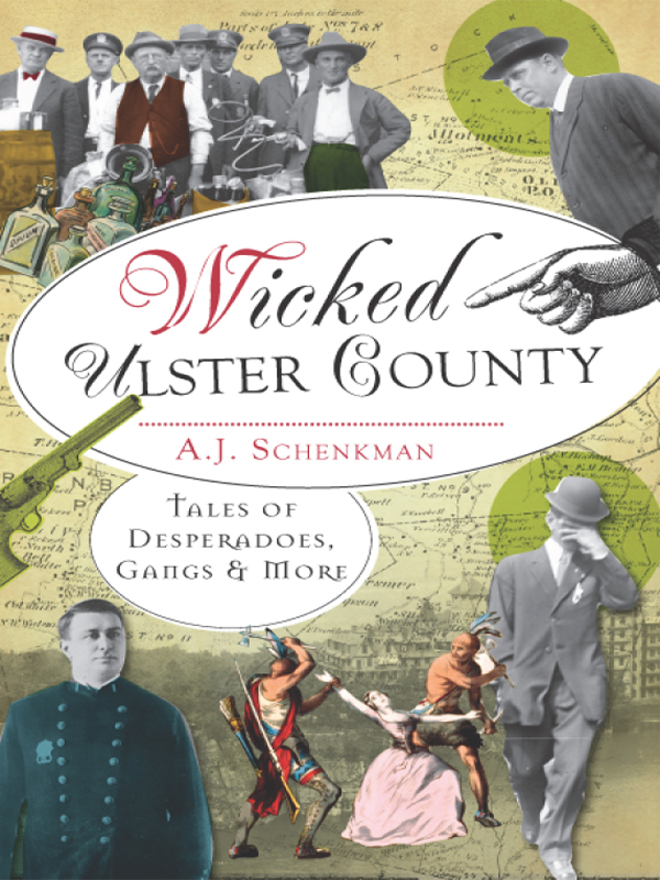 This image is the cover for the book Wicked Ulster County, Wicked