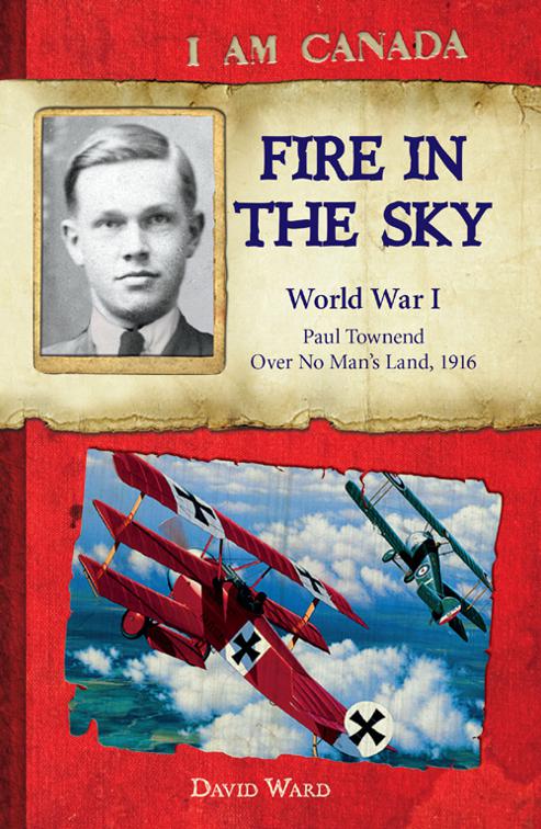 This image is the cover for the book I Am Canada: Fire in the Sky, I Am Canada