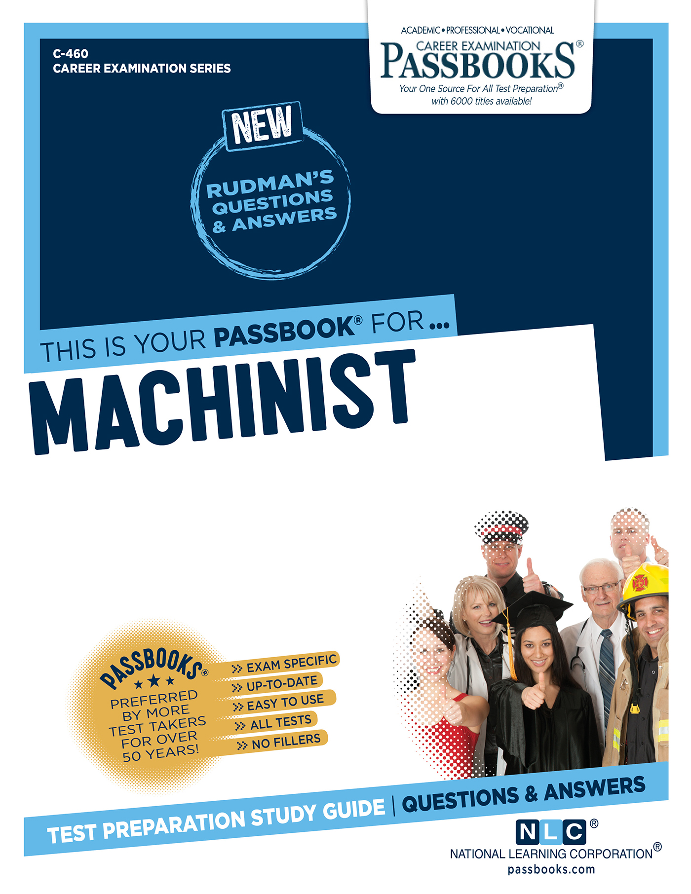 Machinist, Career Examination Series