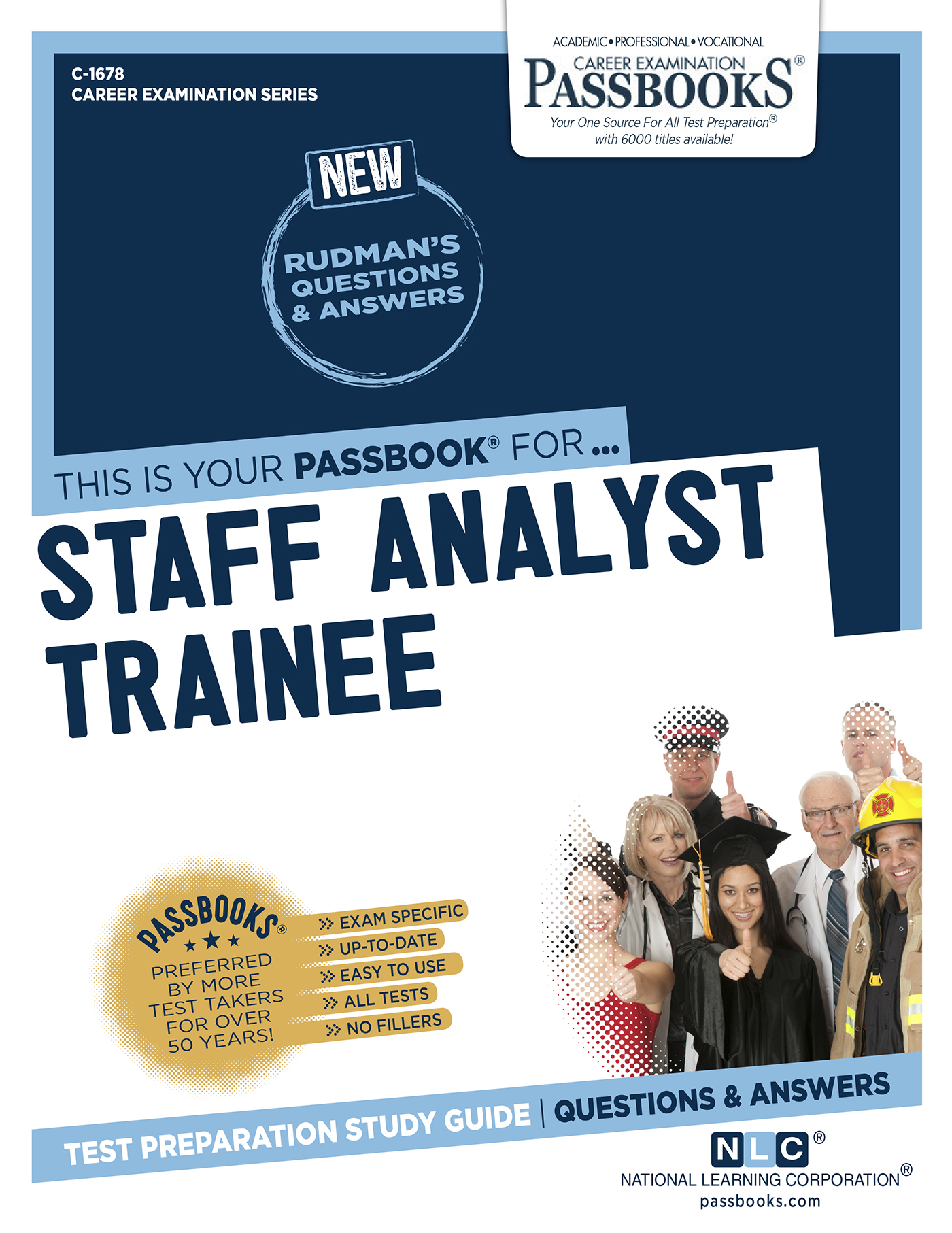 Staff Analyst Trainee, Career Examination Series