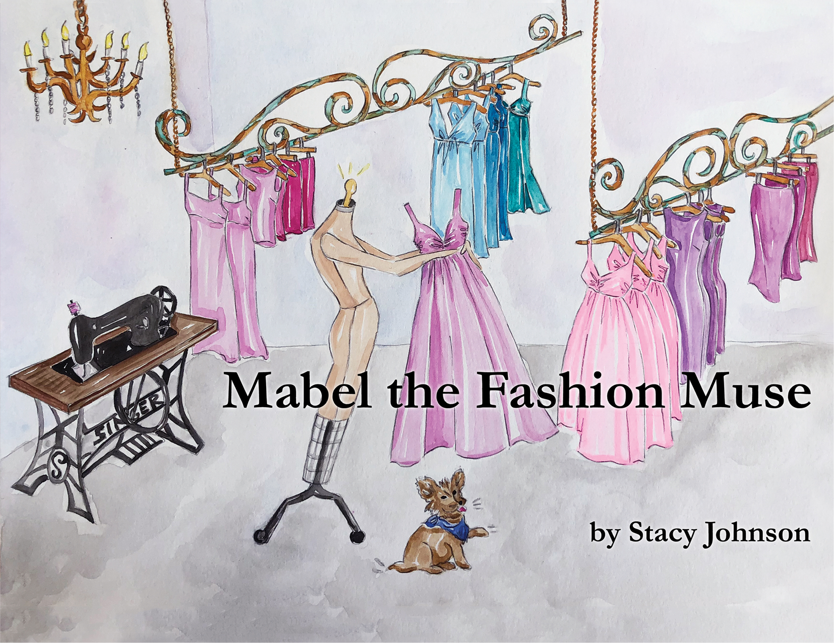 This image is the cover for the book Mabel the Fashion Muse