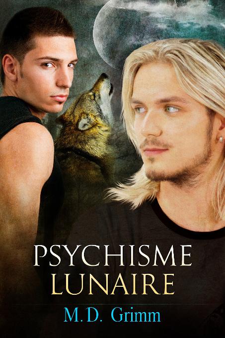 This image is the cover for the book Psychisme lunaire, La saga des métamorphes