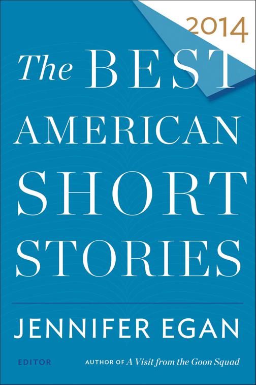 Best American Short Stories 2014, The Best American Series