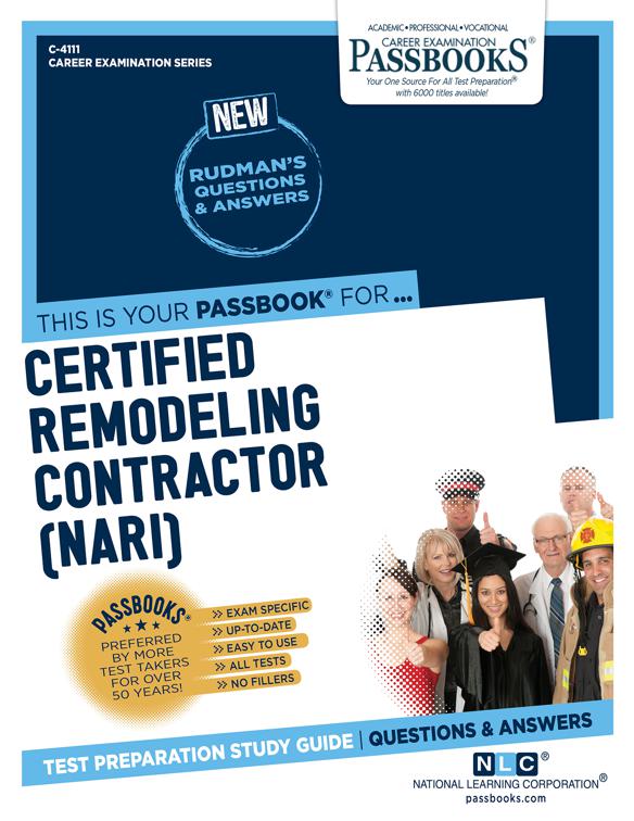 Certified Remodeling Contractor (NARI), Career Examination Series
