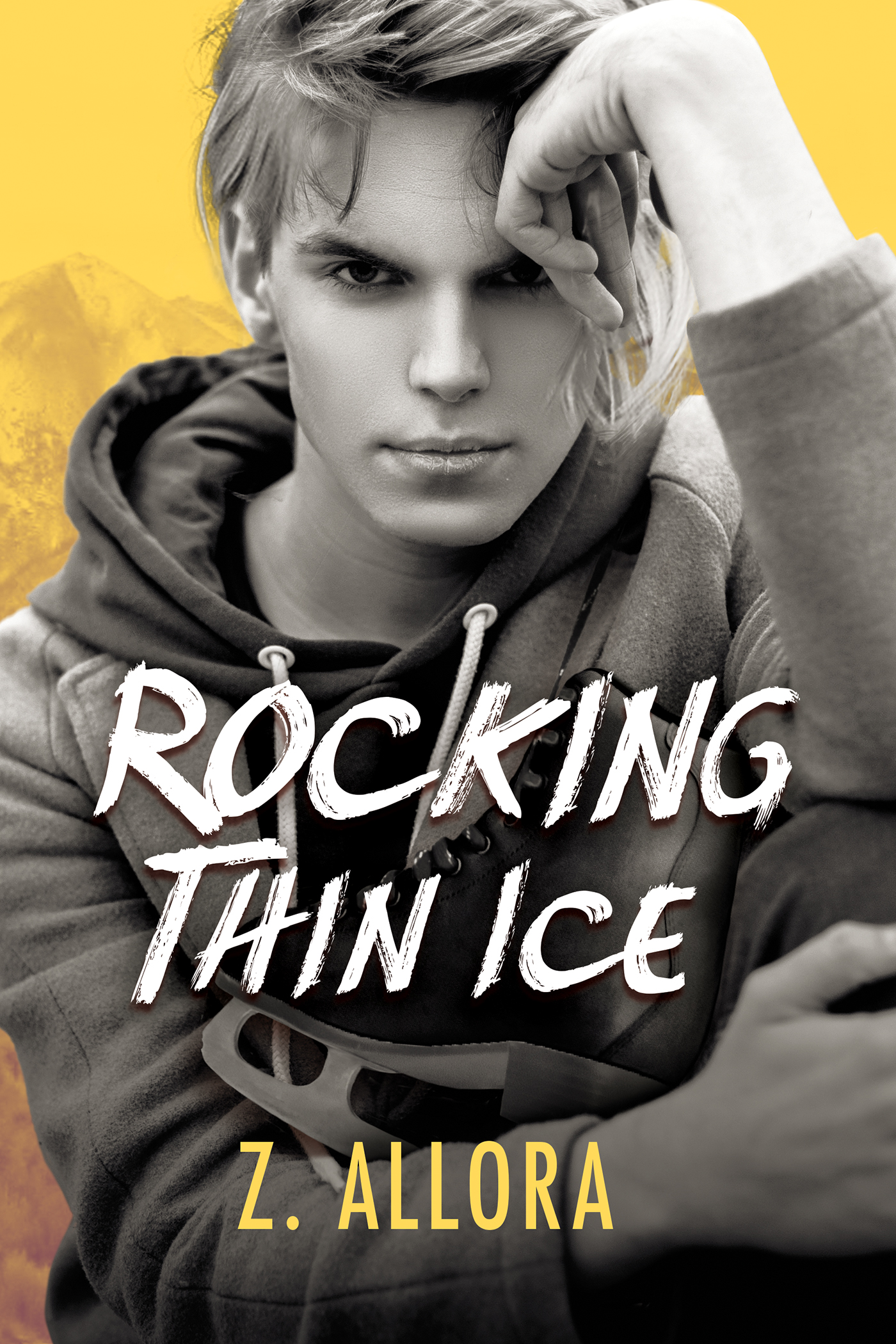 This image is the cover for the book Rocking Thin Ice