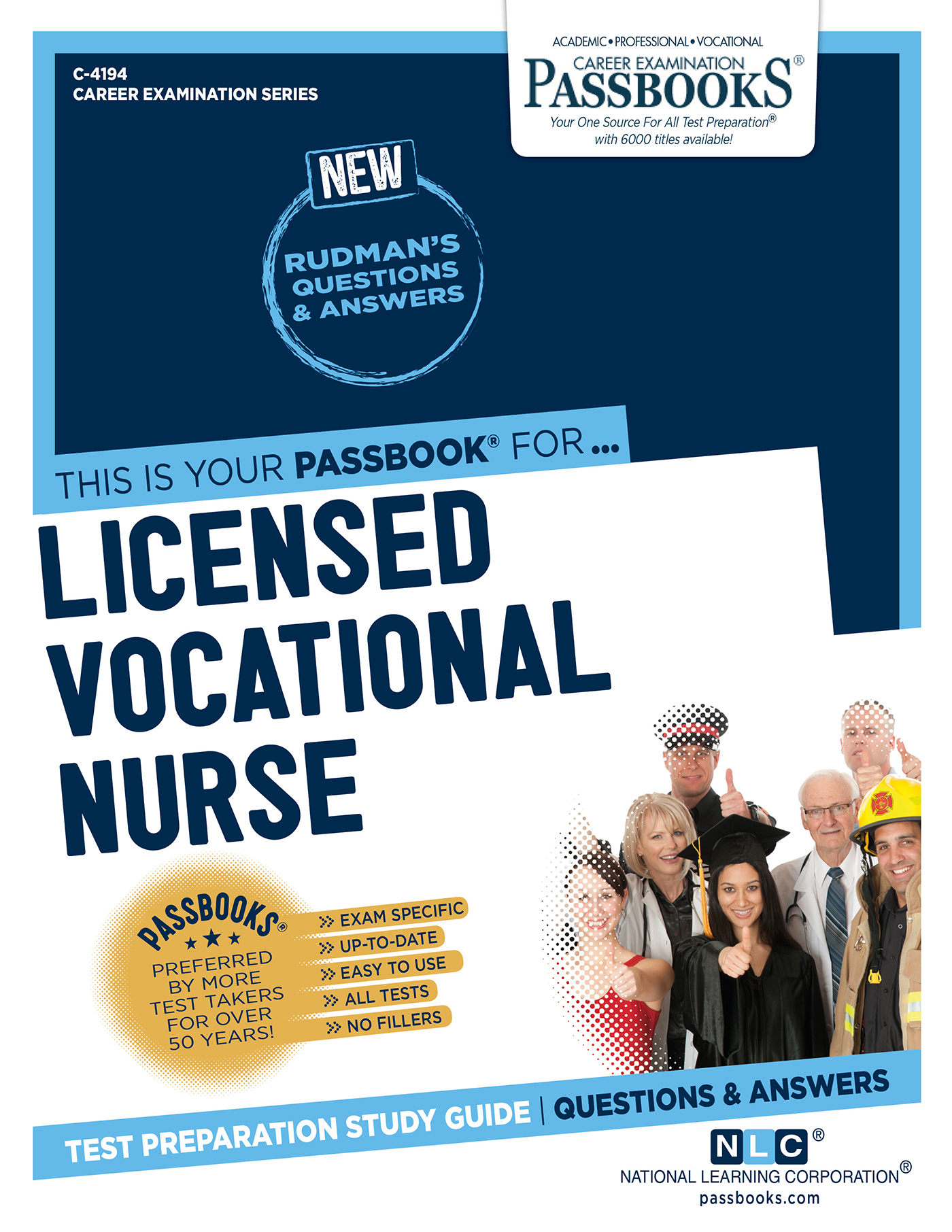 Licensed Vocational Nurse, Career Examination Series