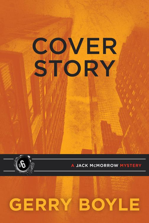 This image is the cover for the book Cover Story, A Jack McMorrow Mystery