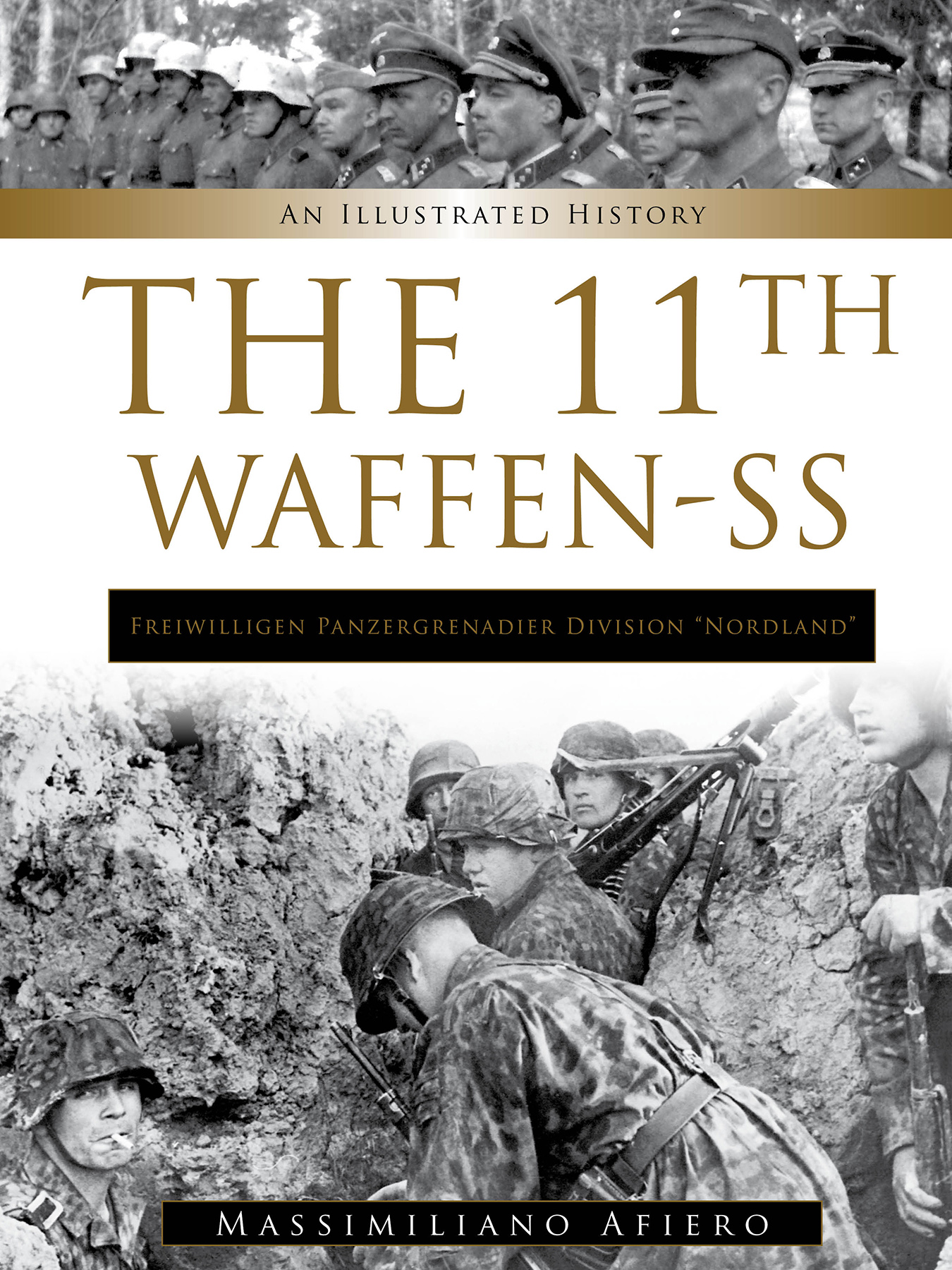 This image is the cover for the book The 11th Waffen-SS