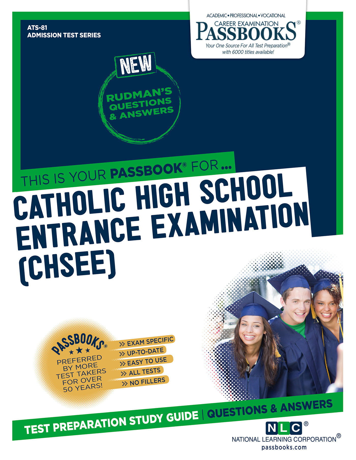 CATHOLIC HIGH SCHOOL ENTRANCE EXAMINATION (CHSEE), Admission Test Series