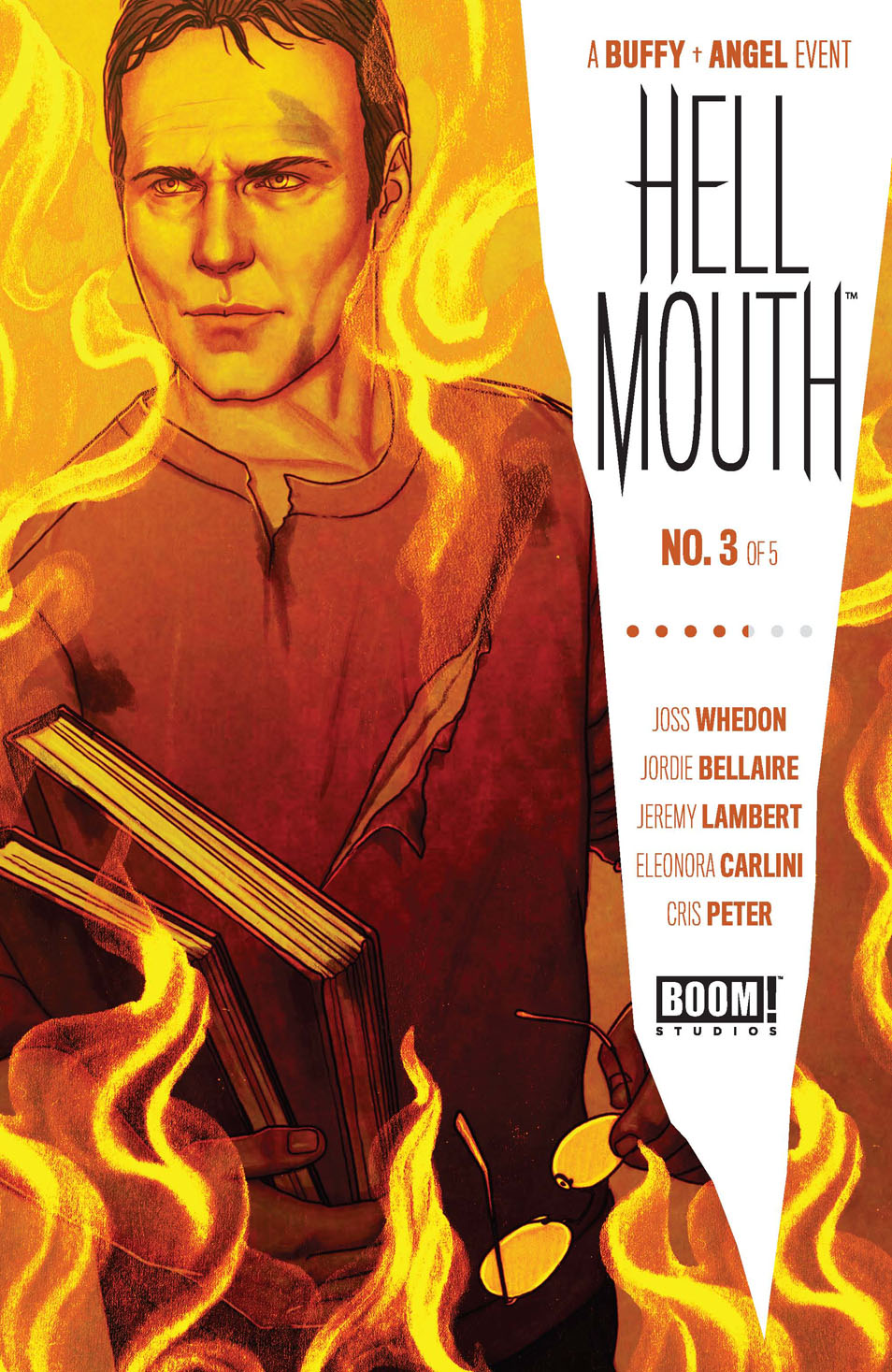 This image is the cover for the book Buffy the Vampire Slayer: Hellmouth #3, Buffy the Vampire Slayer/Angel: Hellmouth