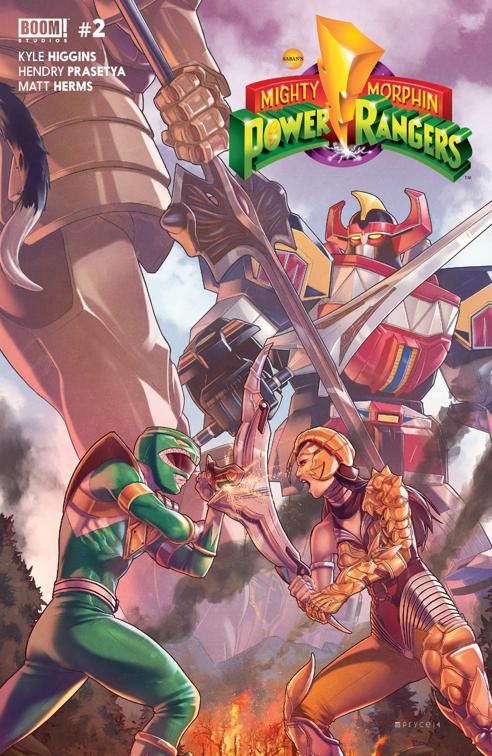 Mighty Morphin Power Rangers #2, Mighty Morphin Power Rangers