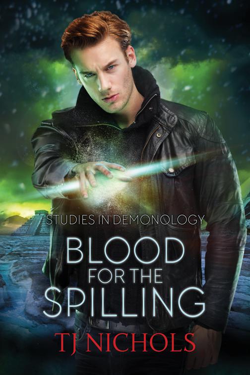 This image is the cover for the book Blood for the Spilling, Studies in Demonology
