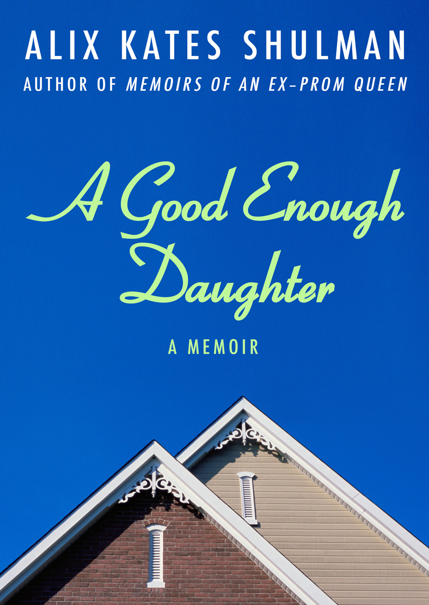 This image is the cover for the book Good Enough Daughter