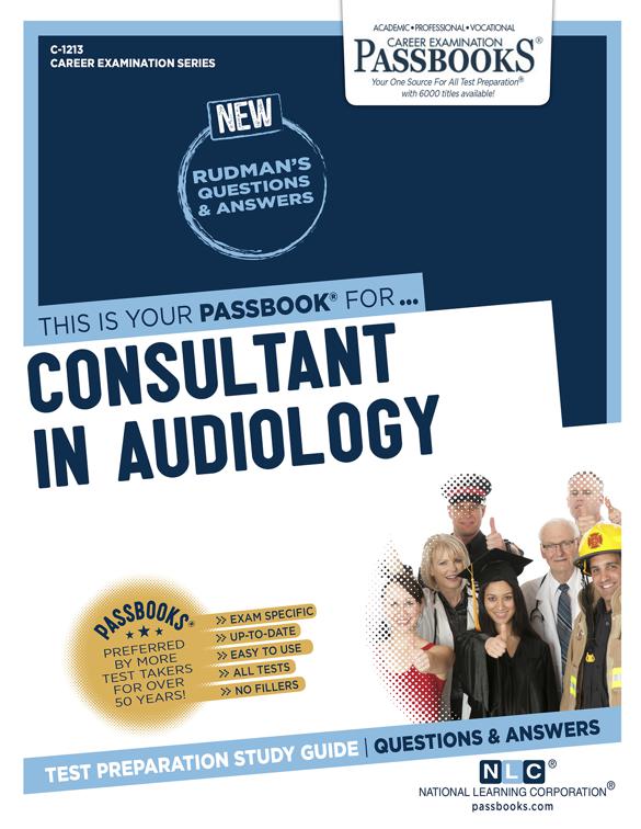 Consultant in Audiology, Career Examination Series
