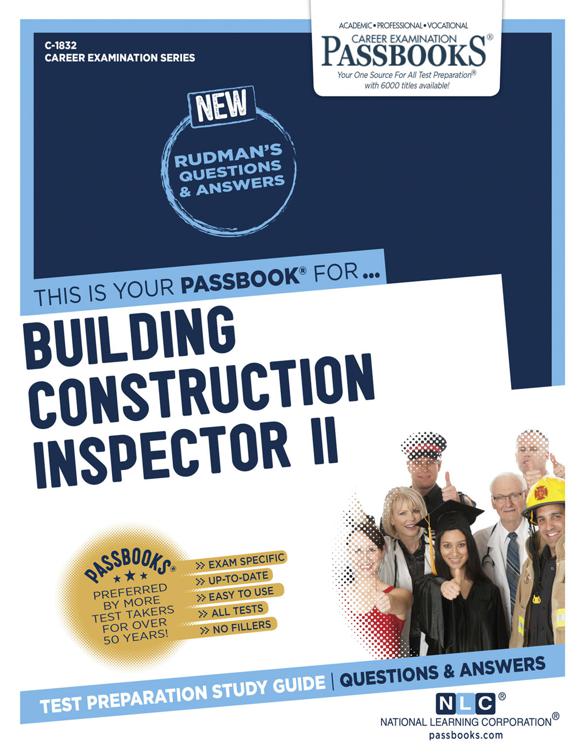 Building Construction Inspector II, Career Examination Series