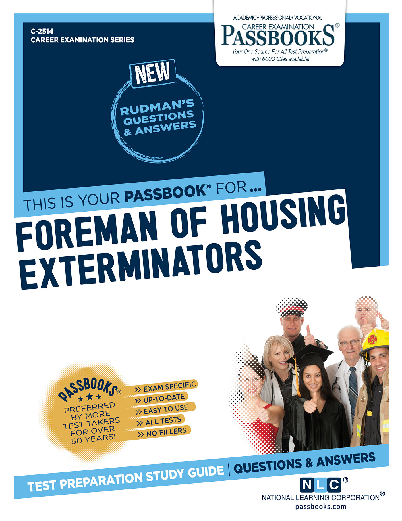 Foreman of Housing Exterminators, Career Examination Series