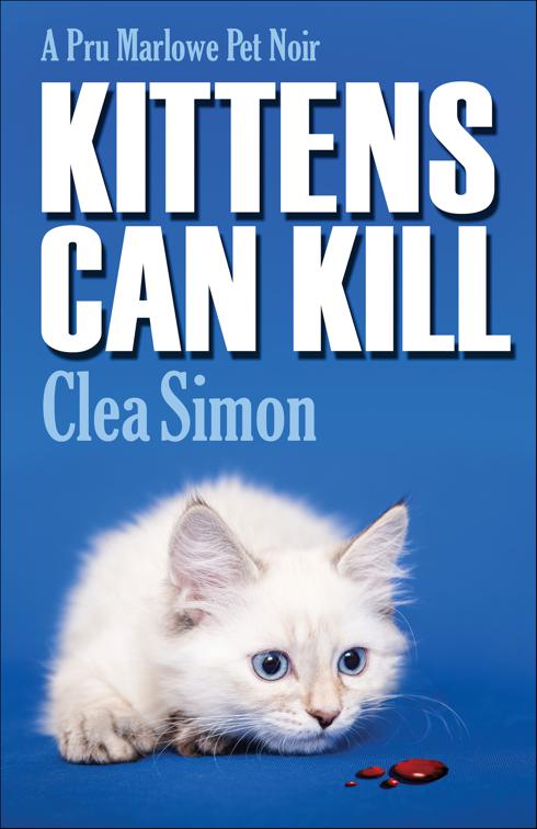 Kittens Can Kill, Pru Marlowe Pet Noir