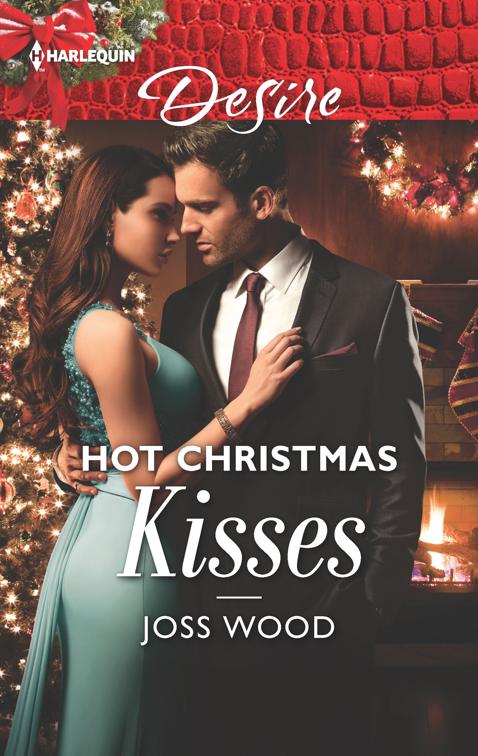 This image is the cover for the book Hot Christmas Kisses, Love in Boston