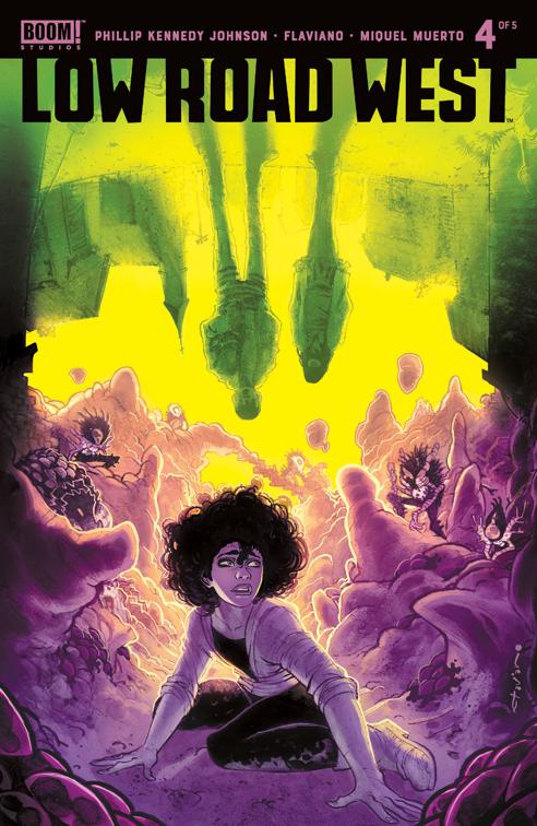 This image is the cover for the book Low Road West #4, Low Road West