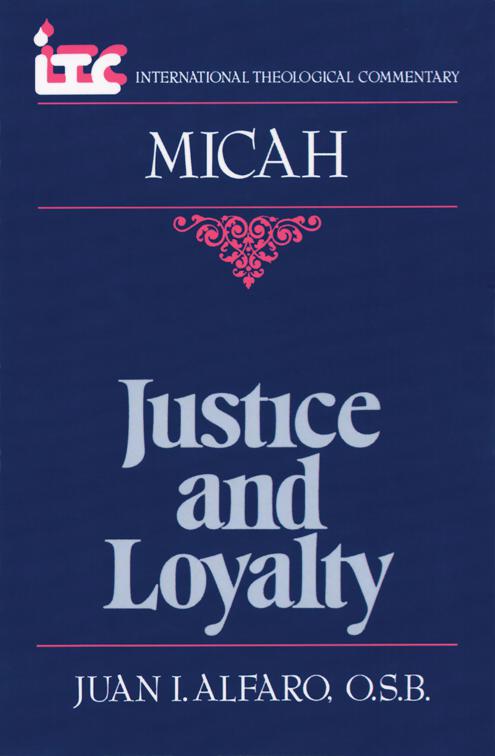 Micah, International Theological Commentary (ITC)