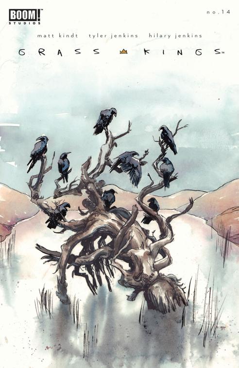 This image is the cover for the book Grass Kings #14, Grass Kings