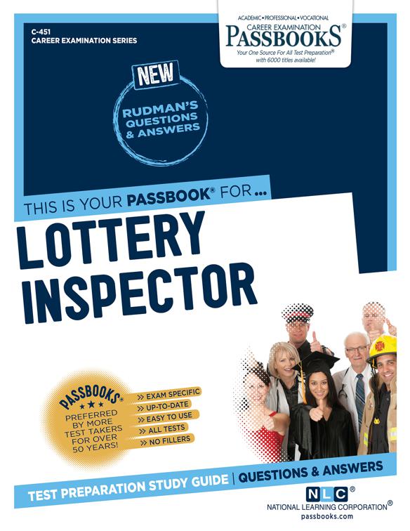Lottery Inspector, Career Examination Series